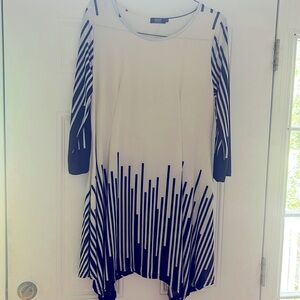 R&B collection midi dress size 1X.  Never worn